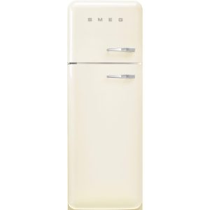 SMEG fab30lcr5uk 60cm 50s Style Left Hand Hinge Freezer over Fridge